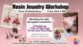 Sun, Feb 8 | Resin Jewelry Workshop at Route 22 Hatchet House